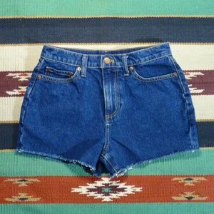 PINK Victoria's Secret Blue Denim Jean Shorts Size 26